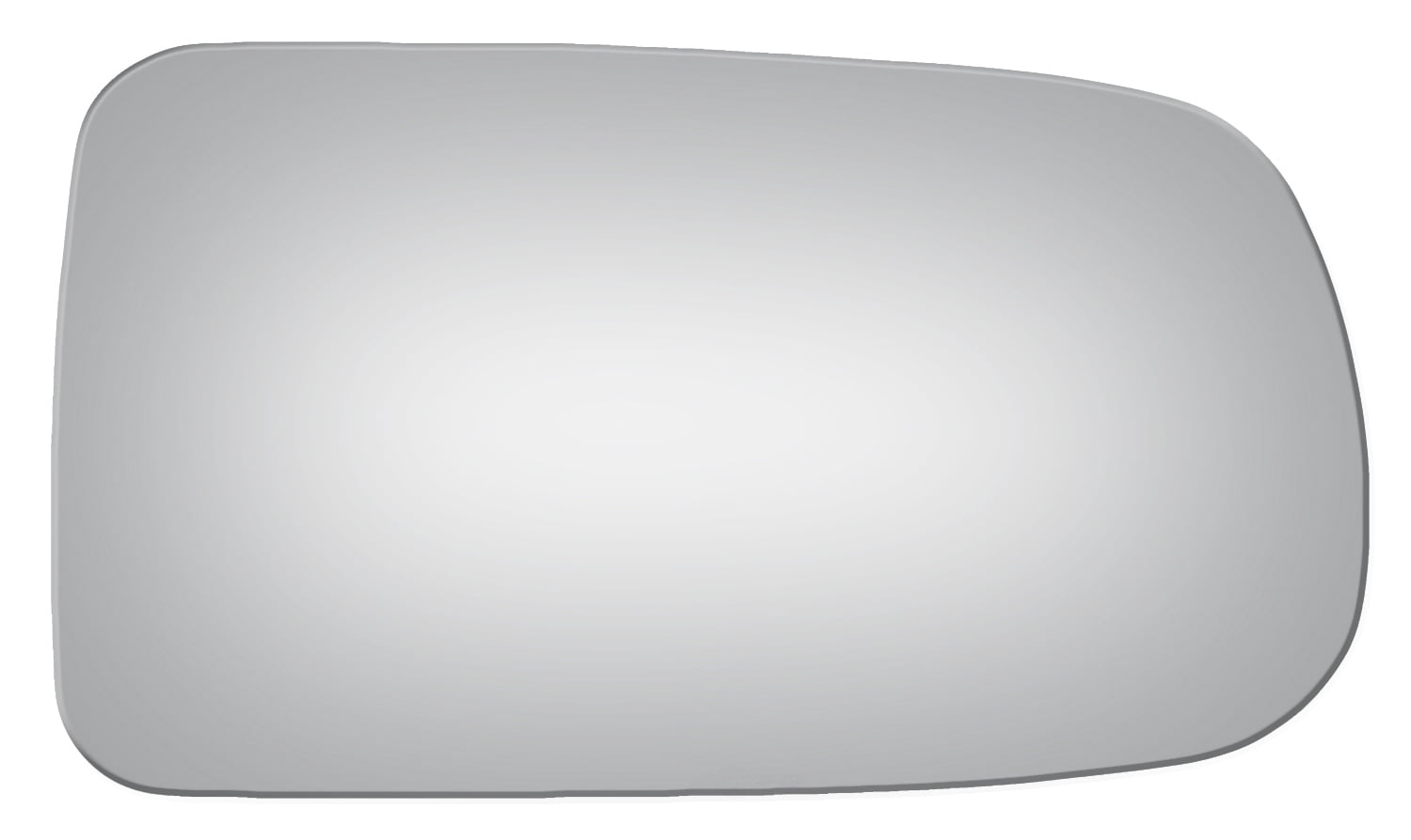 Burco Side View Mirror Replacement Glass - Clear Glass - 3637