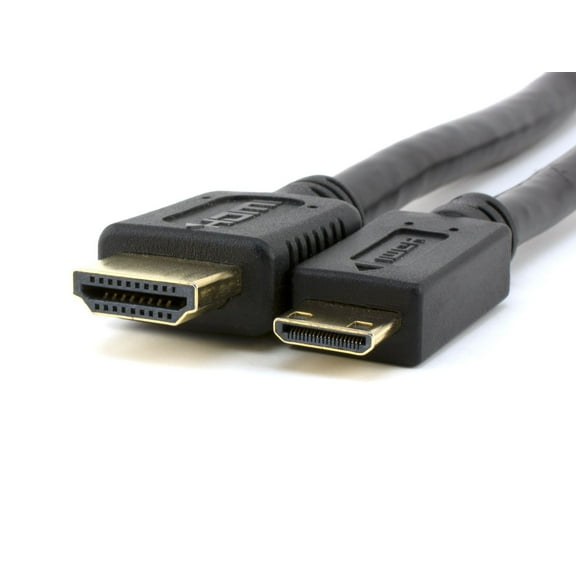 AYA 15Ft (15 Feet) HDMI to Mini HDMI C High-Speed HDMI w/Ethernet, 3D, 4K, Audio Return Cable