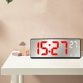 thumbnail image 4 of kladzum Digital Clock Multifunctional Clock Living Room Wall Clock Home Decoration Digital Electronic Clock Silent Clock Temperature and Humidity Color Screen Clock, Desk Supplies, 4 of 8