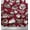 Mulberry Purple, variant on Soimoi Poly Georgette Fabric Cupcake,Donut & Cookies Food Decor Fabric Printed Yard 42 Inch Wide
