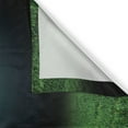 thumbnail image 3 of Ambesonne Digital Kitchen Curtains, Night at Stadium, 55"x39", Forest Green Teal, 3 of 3