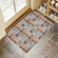 thumbnail image 4 of Bohemian Retro Geometric Patterns (6) Welcome Doormat for Indoor/Outdoor Entrance Bohemian Retro Geometric Patterns (6) Decoration Door Mat Kitchen Door Mat Bedroom Doormat 17x30 Inch, 4 of 6
