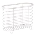 thumbnail image 5 of mDesign Steel Magazine Holder Storage Organizer Bin - White, 5 of 5
