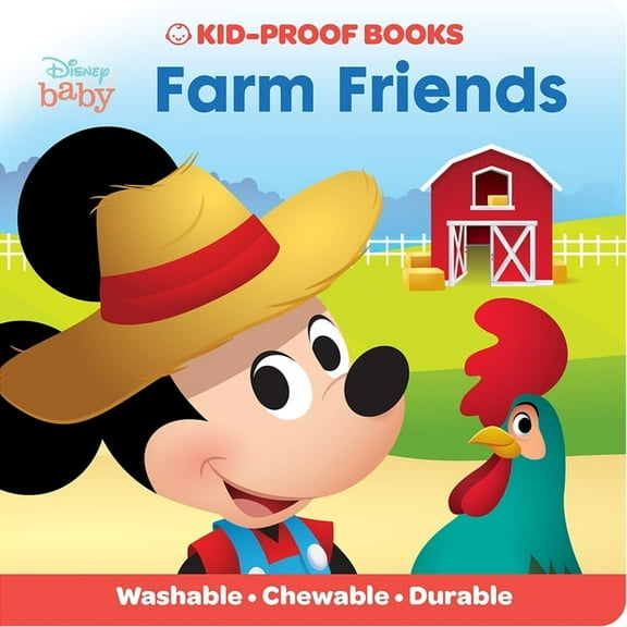 Disney Baby: Farm Friends Kid-Proof Books, (Paperback)