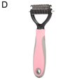 thumbnail image 4 of Pet Comb Double Untie Knot Rake Pet Dog Brush Hair Grooming Tool, 4 of 4