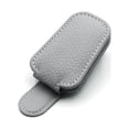thumbnail image 5 of Scienceny Clip de cuero para gafas de coche, funda para gafas de sol, funda Interior para tarjeta, soporte para organización de llaves, accesorios, gris Type2 NO2 Scienceny CBP294908, 5 of 5