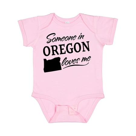 

Inktastic Someone in Oregon Loves Me Gift Baby Boy or Baby Girl Bodysuit
