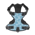 thumbnail image 4 of XMXY No Pull Dog Harness, Snowflakes Winter Adjustable Reflective Pet Harness with Oxford Vest, Small Size, 4 of 9