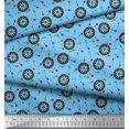 thumbnail image 3 of Soimoi Polyester Crepe Fabric Dart Board Sports Print Fabric by Yard 42 Inch Wide, 3 of 3