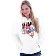 thumbnail image 4 of The Smurfs Nevada State NV Cartoon Hoodie Sweatshirt Women Men Brisco Brands S, 4 of 6