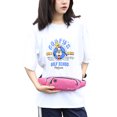thumbnail image 3 of Diconna Unisex Double Pocket Waist Bag, Letters Printed Pattern Fanny Pack, 3 of 4