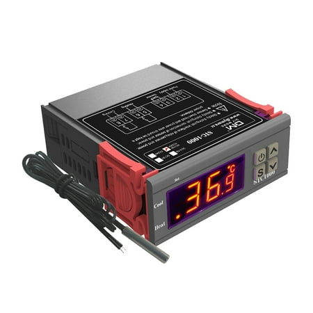 

Docooler Digital Controller Intelligent Regulator Refrigerator Support Heating Cooling Correction with Alarm Function