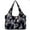 Hawaii Flower, variant on Sunflower Tote Bag Water Repellent Travel Handbag Purse with 11 Pockets for Commuting/ Working/ Nursing/ Shopping/ Exercising