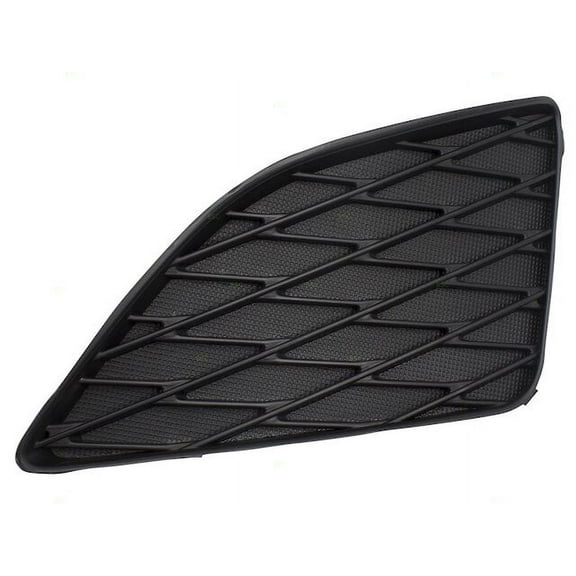 Left Fog Light Cover - Compatible with 2009 - 2010 Toyota Corolla Sedan 4-Door