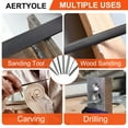 thumbnail image 3 of Metal Files, Aertyole 19PCs Metal File Set, Metal Files for Steel, 14 Needle Files with Case, Riffler File, Steel Brush, File Sets for Wood and Metal, for Metalworking & Woodworking, 3 of 9
