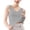Grey, variant on Womens Tops Women Loose Fit Seamless Ice Silk V Neck Sleeveless Tank Tops Soft Cooling Breathable Base Layer Undergarment Light Thin Summer Inner Shirts For Casual Daily Grey XL