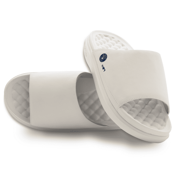 Unisex ISlide Cream Milwaukee Brewers Minimalistic Motive Slide Sandals