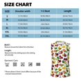 thumbnail image 6 of Uemuo Colorful Fruits Pattern Men's Sleeveless T-Shirt,Muscle Athletic Tank Top, Moisture-wicking Quick-dry Breathable Classic Tee Top for Gym Run Outdoor Sports-Small, 6 of 8