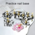 thumbnail image 2 of 1 Set Nail Display Holder Stable Magnetic Artwork Practice Polish Holder Stand False Nail Practice Tool for Manicure, 2 of 10
