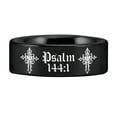 thumbnail image 2 of Tungsten Psalm 144:1 Ring, 2 of 7