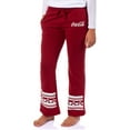 thumbnail image 6 of Coca-Cola Women's Holiday Graphic Junior's Sweatpants Flair Lounge Pajama Pants, 6 of 7