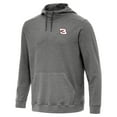 thumbnail image 2 of Men's-Antigua  Heather Black NASCAR Cloud Pullover Hoodie, 2 of 3