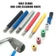 thumbnail image 2 of Soidarity Accesorios resistentes y duraderos para palos de golf para mejorar el rendimiento, cuchillo de limpieza de seguridad Golf 11*1.2 cm rojo, 2 of 6