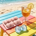 thumbnail image 4 of Tong Elegant Bow Tie Silicone Tray With Lid For Cocktail And Beverage Ice, 4 of 6