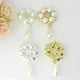thumbnail image 5 of 10x Adornos Accesorios Decoración Bolsa Accesorios Ropa Ramo Regalo plata, 5 of 9