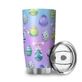 thumbnail image 5 of Happy Easter Stainless Steel Tumblers Colorful Eggshell Printing Mug Keep Temperature Ligtweight Cup Unique Gift For Family Friends During The Festival, 5 of 5