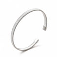 thumbnail image 2 of 5 pc 304 Stainless Steel Flat Snake Chains Shape Open Cuff Bangle for Women Mixed Color Inner Diameter: 2-1/2x2 inch(6.25x5.2cm), 2 of 4