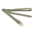 thumbnail image 4 of Simple Braided Belt with Textured Cord Accent Adjustable Thin Waist Strap Sash for Jeans and Dresses, 4 of 8