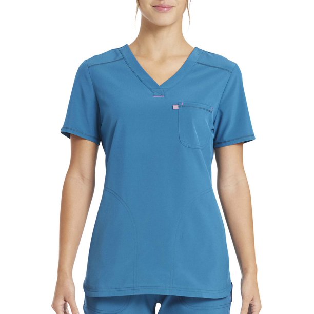 Scrub Star Women's Henley Top
