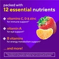 thumbnail image 5 of Vitafusion Multi+ Immune Support* – 2-in-1 Benefits & Flavors – Adult Gummy Vitamins with Vitamin C, Zinc, Daily Multivitamins, 90 Count, 5 of 14