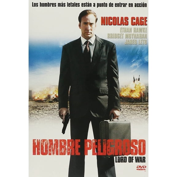 Hombre Peligroso Spanish Movie DVD With English Subtitles