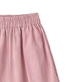 thumbnail image 4 of ITSAME Girls Outfit Set, Crewneck Short Sleeve T-Shirt and Wide Leg Pants Summer Fashion Casual Set 2-Piece Pink Size 12, 4 of 4
