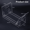 thumbnail image 2 of Vinyl Record Storage Holder for 12 Inch 10 Inch LP Album, Acrylic Record Display Stand,1 * Vinyl Record Storage Holder kit,Transparent, 2 of 7