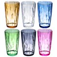 thumbnail image 1 of Vasos para beber, vaso reutilizable clásico de 500ML, herramientas de cocina, comedor y Bar, 6 uds., 1 of 6
