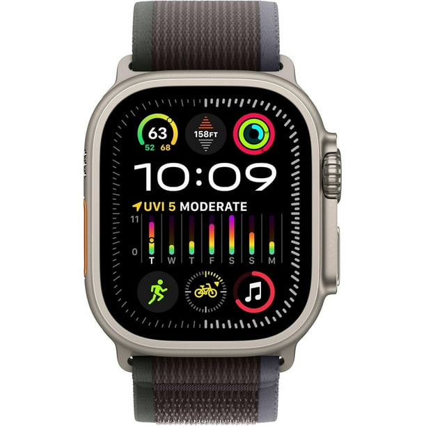 Apple - 新品同様 Apple Watch Ultra 49mm GPS+Cellular チタニウム M666 Amazon.com: Apple Watch Ultra [GPS + Cellular 49mm] Titanium
