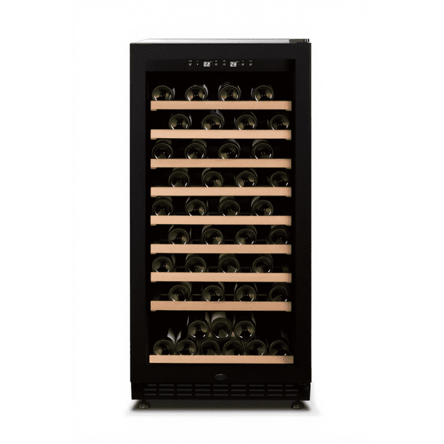 Cava De Vinos Refrigerador Enfriador Para 75 Botellas Negro