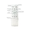 thumbnail image 4 of 2X Universal Ceiling Fan Remote Control Kit Replacement, 6-Speed & Timing, Remote Replacement for DC Ceiling Fan Light, 4 of 6