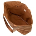 thumbnail image 4 of True Gear Women's Large Tote Bag, Brown Polyester Shoulder Bag for Work, Travel & Everyday Use, 4 of 5