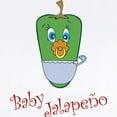 thumbnail image 2 of CafePress - Baby Jalapeno Infant Bodysuit - Baby Light Bodysuit, Size Newborn - 24 Months, 2 of 4