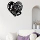 thumbnail image 5 of Reloj de pared que no hace tictac Baoblaze de Vinilo LED Grande 30 cm, 5 of 8
