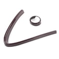 thumbnail image 3 of Front Grille Frame,V-Shape Front Grille Frame Carbon Fiber Sticker Logo Ring Trim True Excellence, 3 of 14