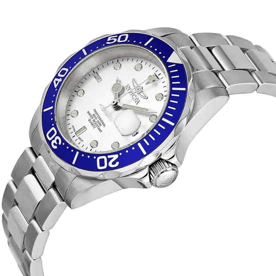 Invicta Men's Pro Diver Silver Dial Stainless Steel Watch 14123