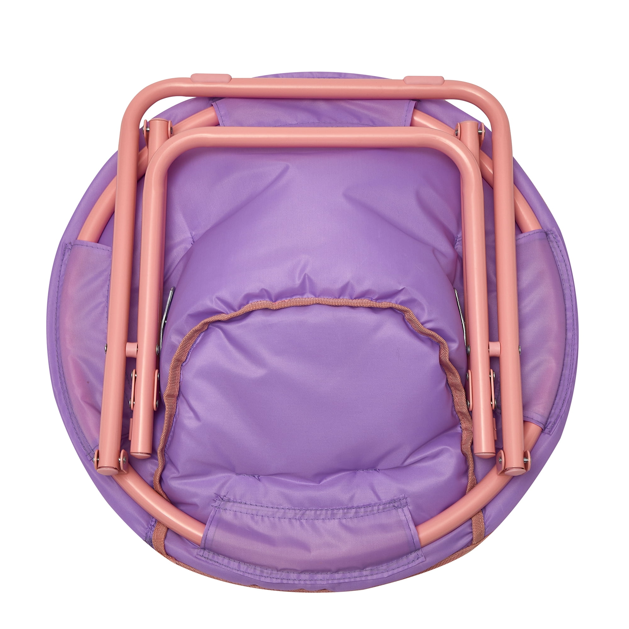 Princess 19"  Mini Saucer Chair for Todderls, Purple