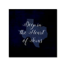 Trademark Fine Art 'Deep in Texas' Canvas Art by Art Licensing Studio