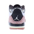 thumbnail image 3 of Nike Jordan 3 Retro Leather Infant/Toddler Shoes Size 6, Color: White/Anthracite/Red Stardust, 3 of 4