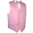 thumbnail image 4 of Neil Allyn 7-Piece Formal Tuxedo with Pleated Front Pants, Shirt, Pink Vest, Bow-Tie & Cuff Links. Prom, Wedding, Cruise, 4 of 5
